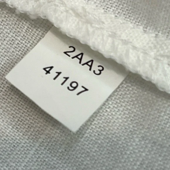 Orvis 100% Linen Women's Everyday Boyfriend Button Down Size XL White - Picture 10 of 10